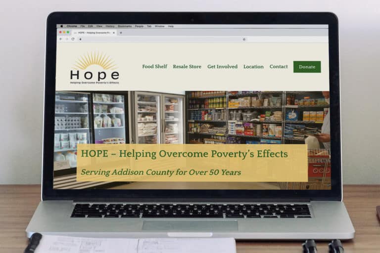 Squarespace website migration for HOPE