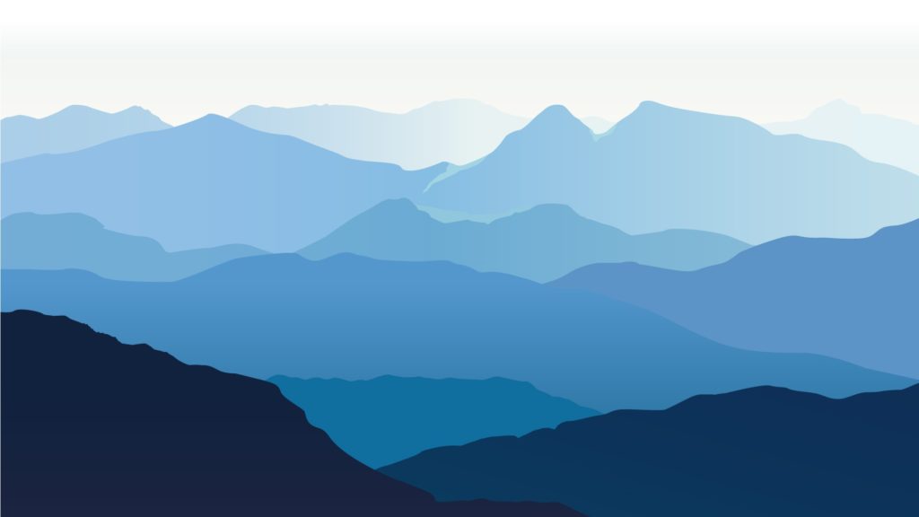 Blue Hills landscape banner