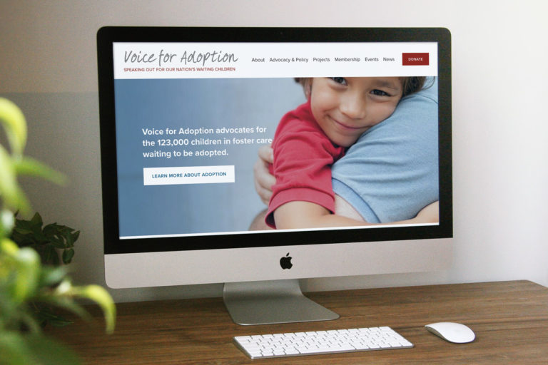 Voice for Adoption Website