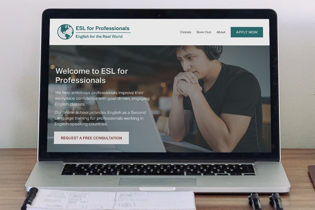 ESL for Professionals Website