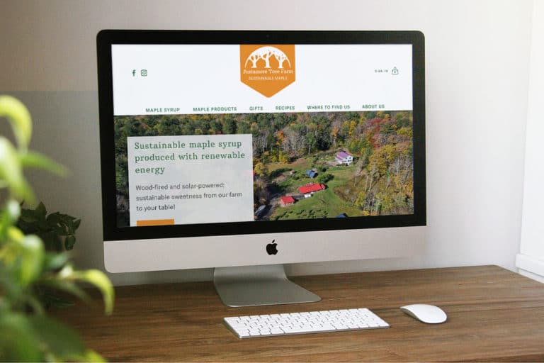 Justamere Tree Farm Website