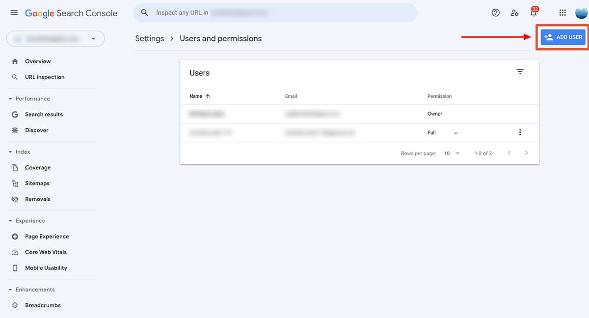 How to Add a User to Google Search Console – Blue Hills Digital