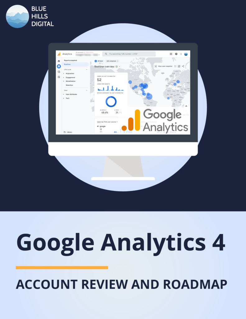 Google Analytics 4 Account Review and Roadmap