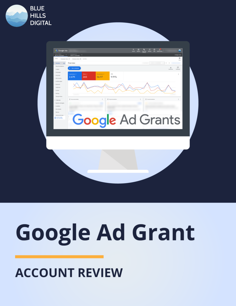 Google Ad Grant Account Review